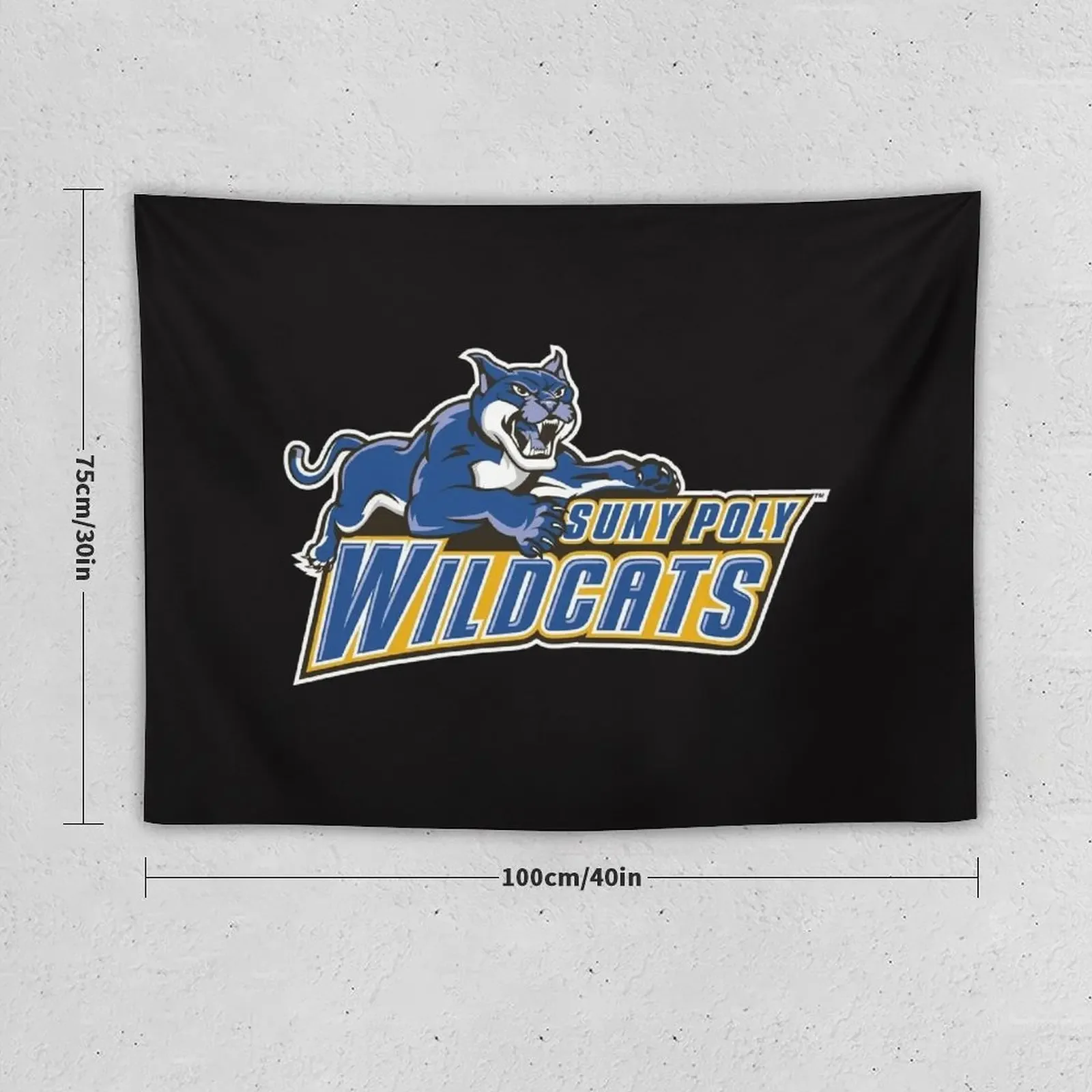 SUNY Polytechnic Institute wild cats Tapestry Aesthetic Room Decoration Home Decorators Tapestry