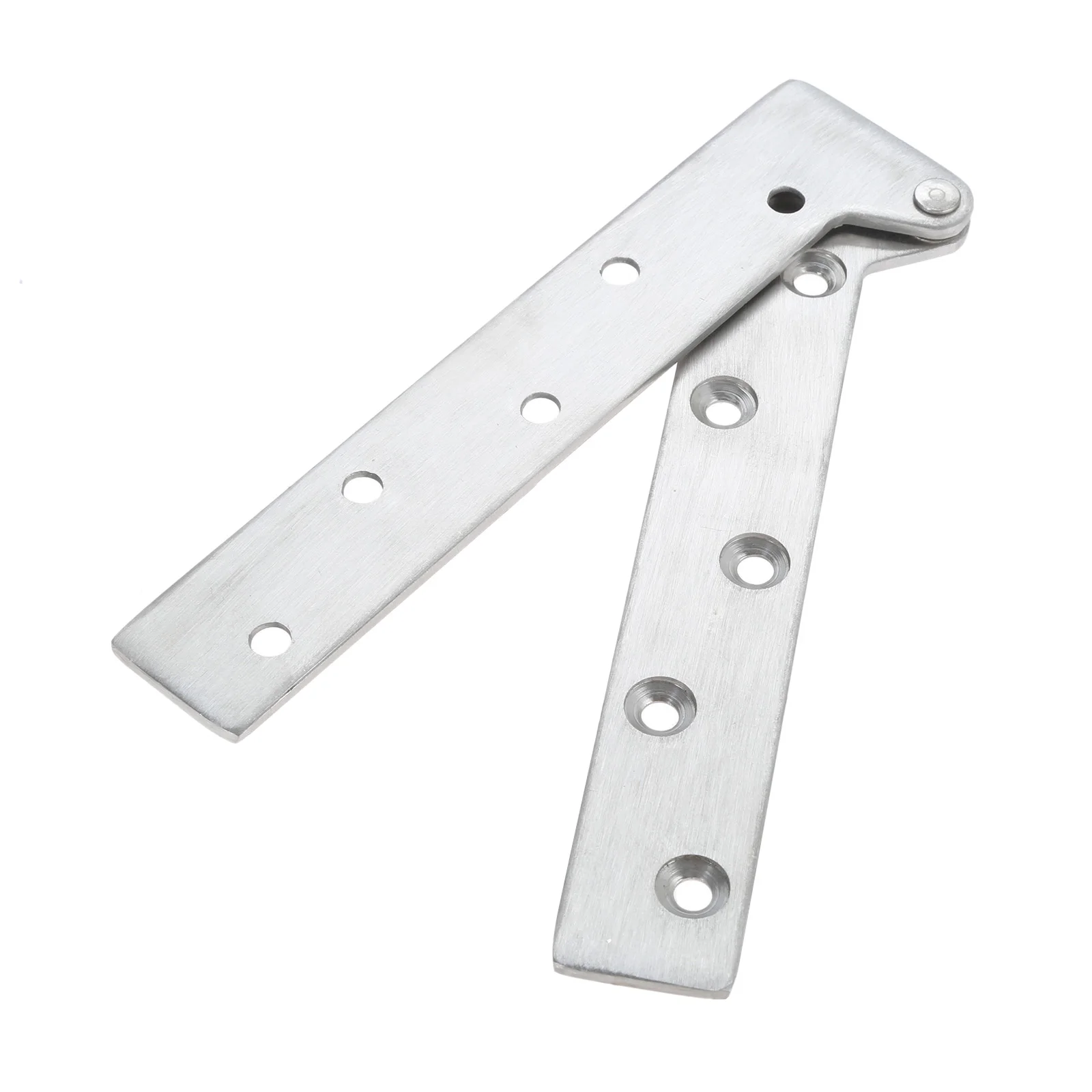 2pcs Pivot Hinges Offset Knife Hinges Inset Door Stainless Steel 360 Degree Rotating Hinges