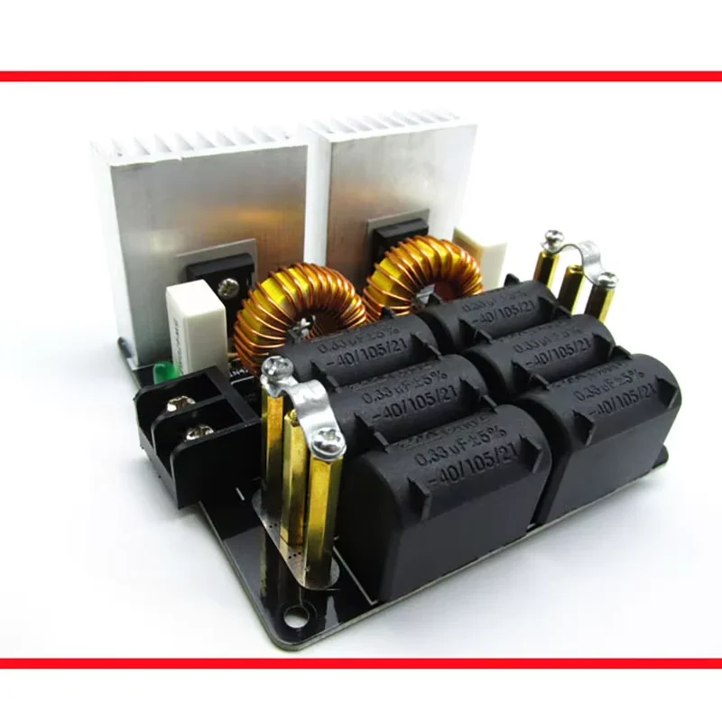 800W ZVS high frequency induction heating module high frequency quenching small induction heating machine