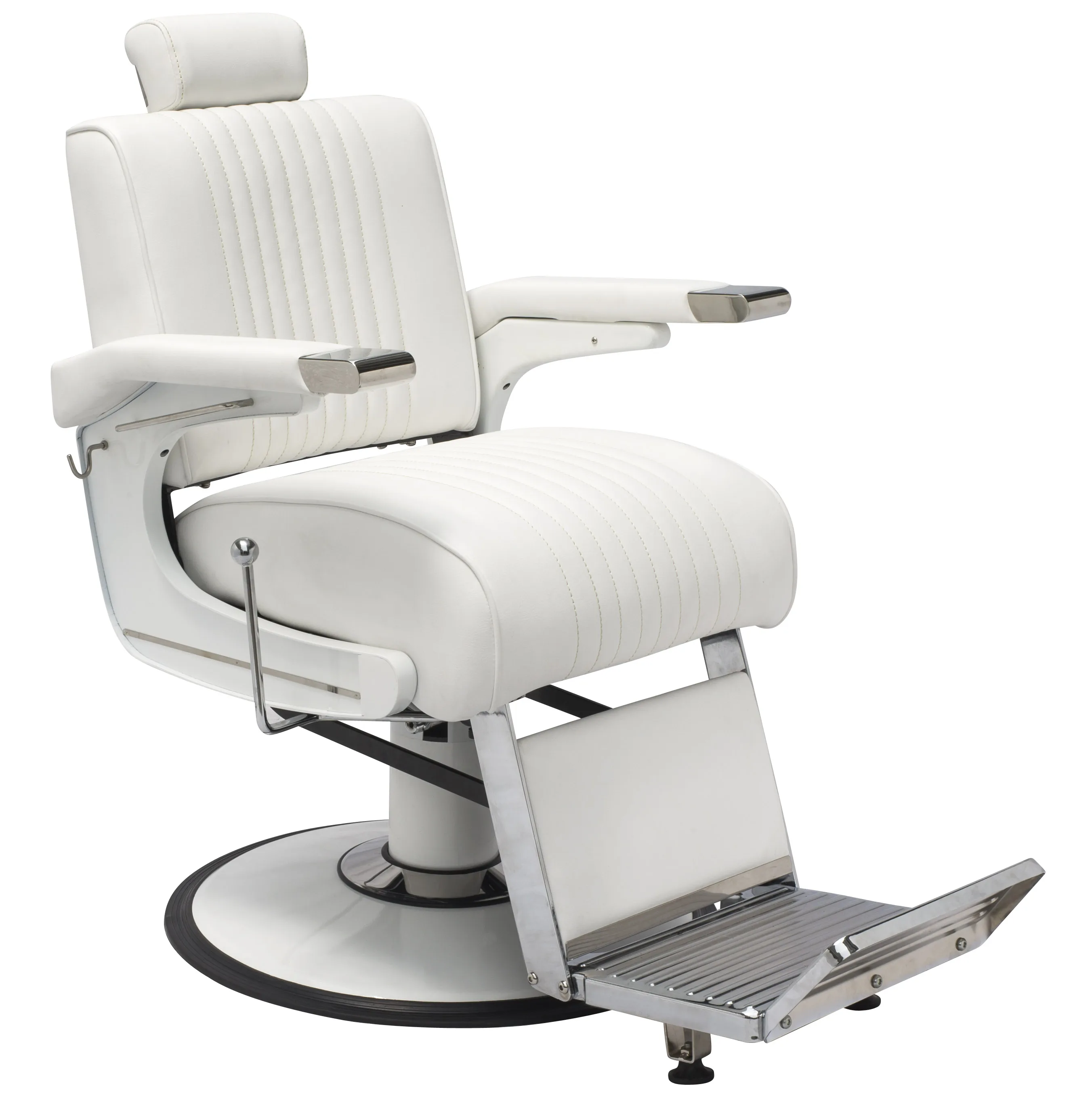 Barber Chair for Sale Heavy Hydraulic Salon Barber Chair Golden Hot Selling Antique Barber Chairs Gold Leather Wooden Packing