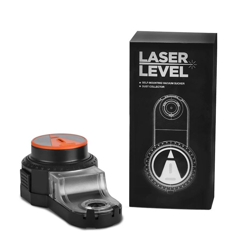 Laser Marking Dust Collector 2 in 1 Laser Level Dust Collector Detachable Wall Suction Vacuum Rechargeable Dust Cleaning Tools