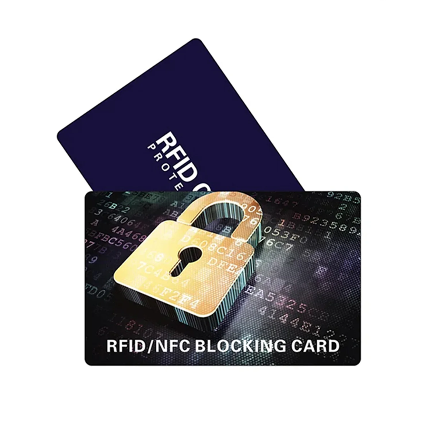 RFID Smart Chip Blocking Cards Protect Your Wallet Slim Anti-Theft Tags Credit Card Protection Badges Block Signals