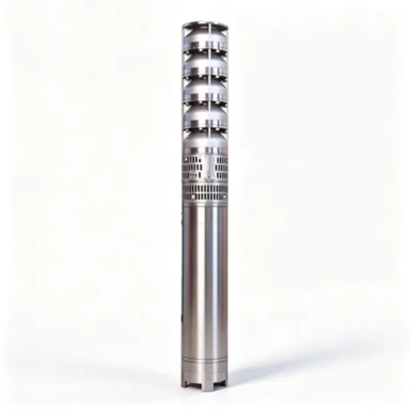 Stainless Steel Deep Well Submersible Pump Integrated Design for Farm Orchard Irrigation Water Supply System High Efficiency