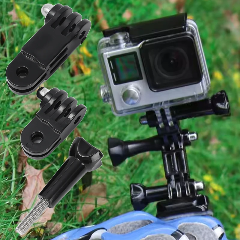 Крепления адаптера для штатива для Gopro 13 12 11 10 9 8 7 6 5 4 3 1/4-20 Винтовой адаптер для Go Pro Hero YI 4K SJ4000 EKEN H9R DBPOWER