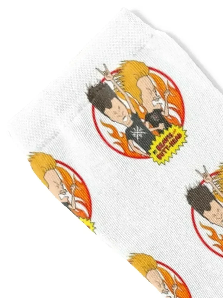 Beavis and butthead Socks winter thermal man christmas stocking soccer anti-slip Women Socks Men's