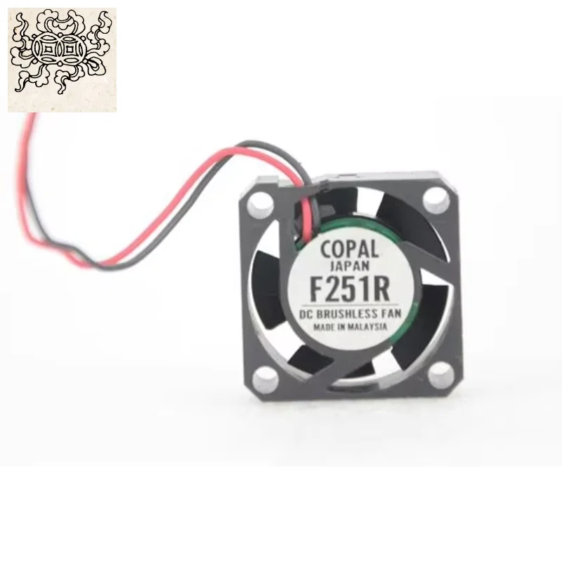 Ltsf لـ COPAL F251R DC 12V 25x25x10mm 2-Wire Server مروحة تبريد