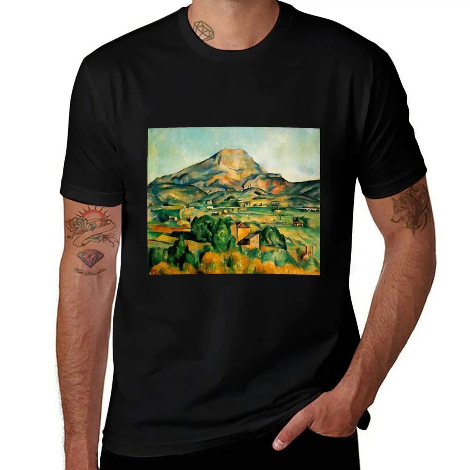 Paul Cézanne - Mont Sainte Victoire T-Shirt Breathable Travel T-Shirt