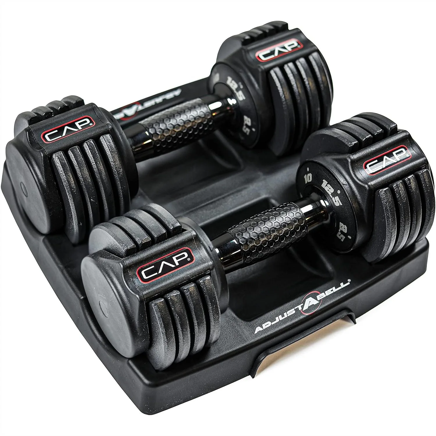 AliExpress – Adjustable Dumbbell Weights 2.5-12.5 lb, Quick Twist Dial, Home Gym Set