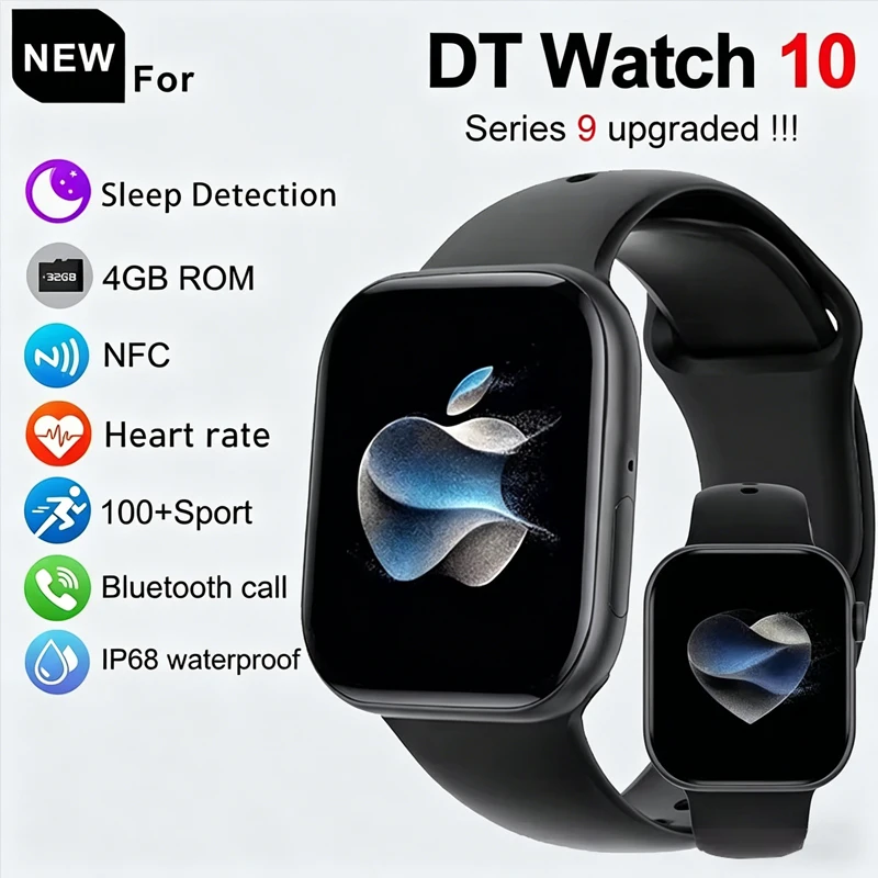 Nuevo Reloj Inteligente Original para Hombre, Brazalete Deportivo IW9 Actualizado a IW10, Reloj Inteligente para Mujer con Llamadas Inalámbricas, Regalos para Hombre