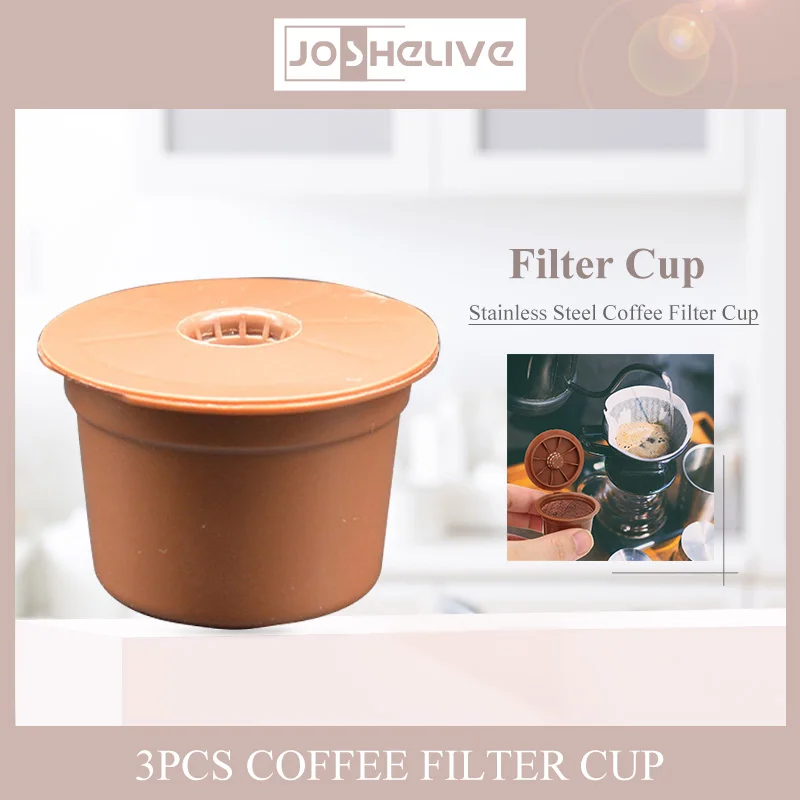 2024 New Coffee Machine Reusable 8g Capacity Capsule Coffee Cup Filter For Caffitaly Capsule Coffee Machine Coffee Filters