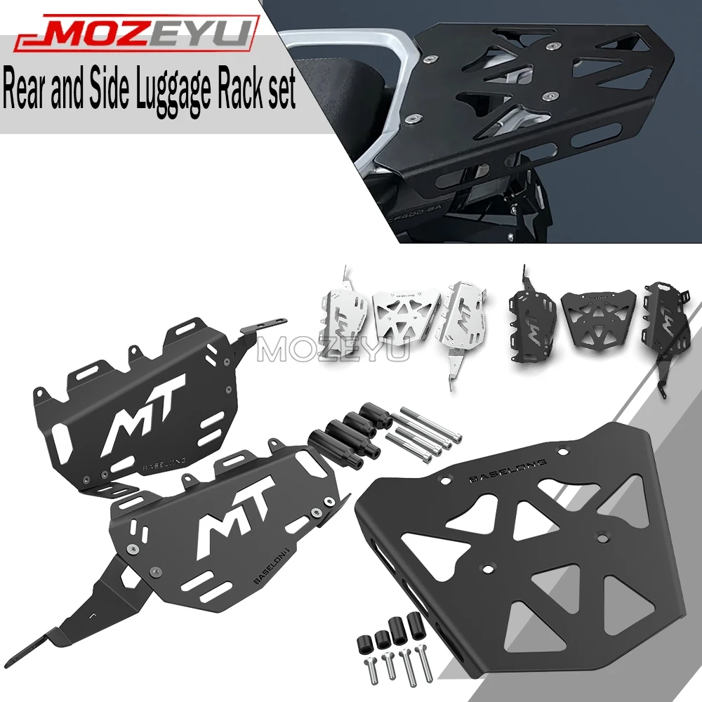 

Saddlebag Side Box Bracket Storage Bags For CFMOTO 450 MT Luggage Carrier Rack Sidebox Bag Brackets 450MT IBEX 450 Accessories