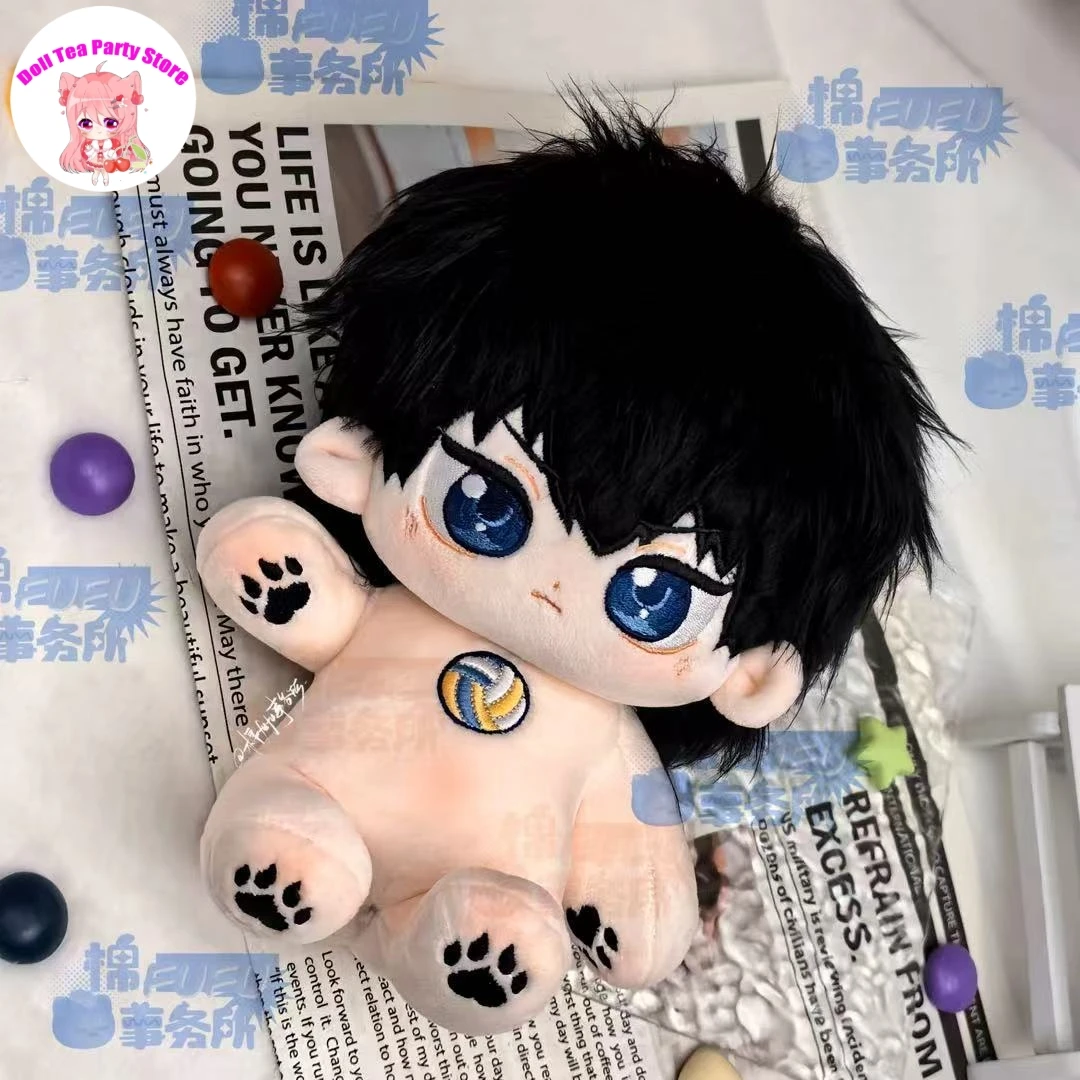 

Original Anime Attributes Cotton Doll Body With Skeleton Handsome Dolls 20CM Dress Up Cartoon Plush Stuffed Toy Cosplay Plushie