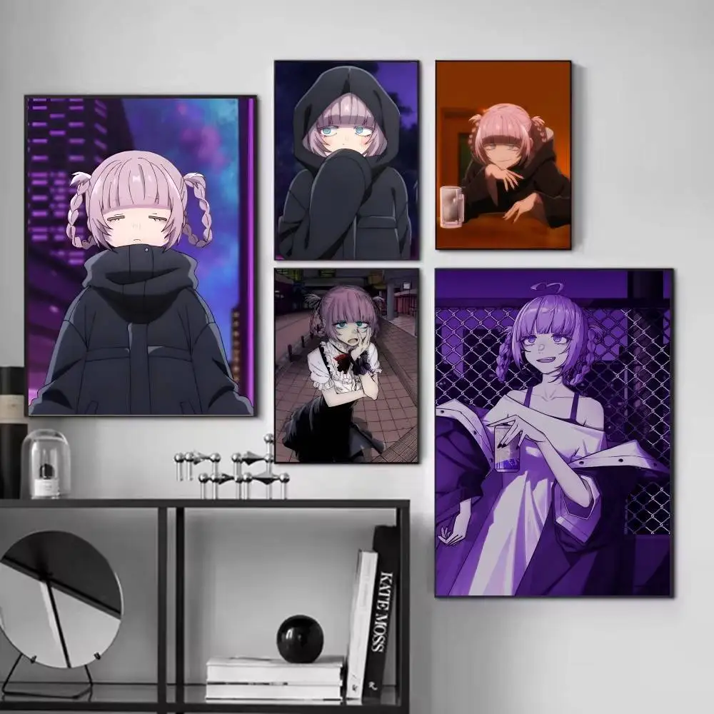 Cartoon Anime C-Call of the N-Night Nazuna Nanakusa Posters Fancy Wall Sticker for Living Room Bar Decoration Wall Decor