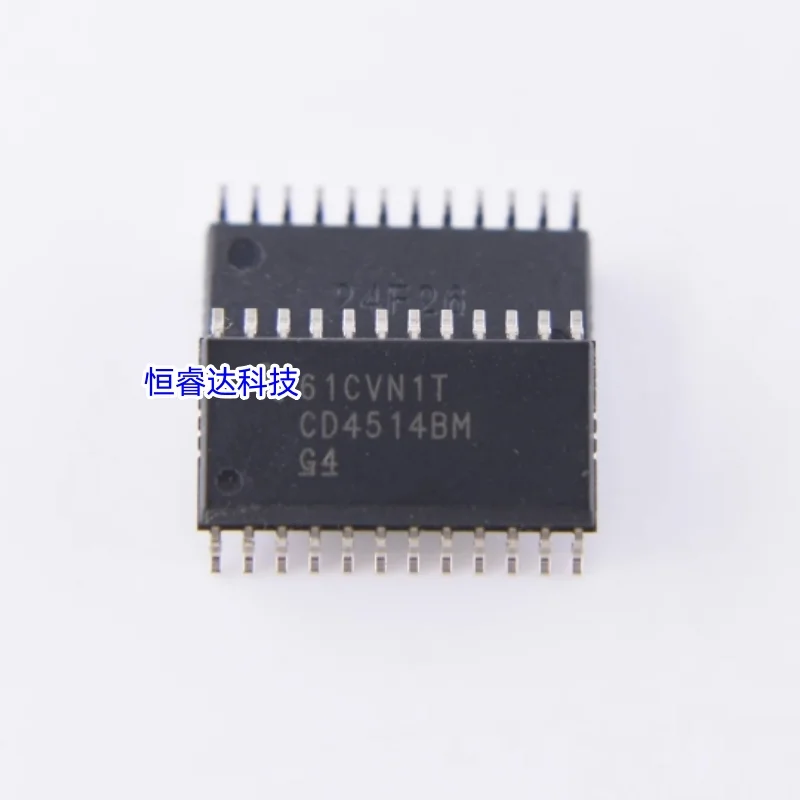 

10 шт. CD4514BM Упаковка: SOIC-24-300mil 100% оригинальные импортные аутентичные продукты