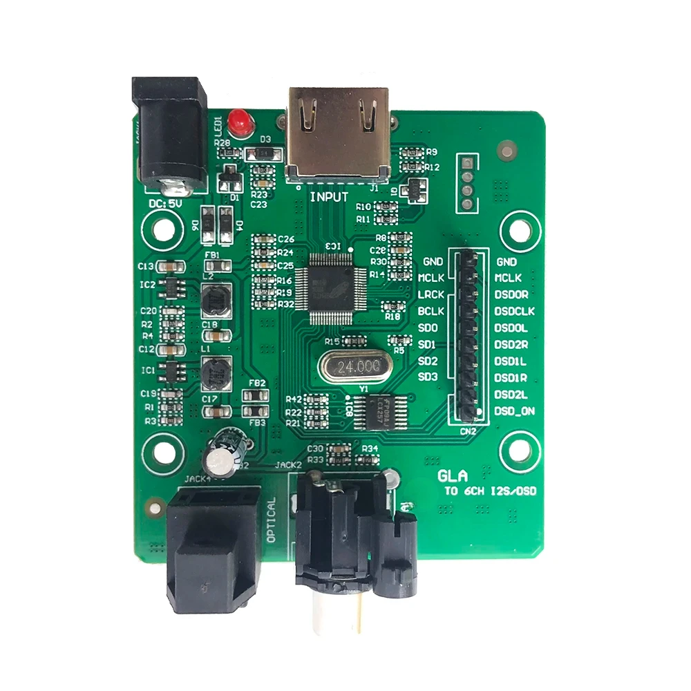 HDMI-Compatible  Separates Dig - đánh giá và giá Dac I2S Hdmi Input
