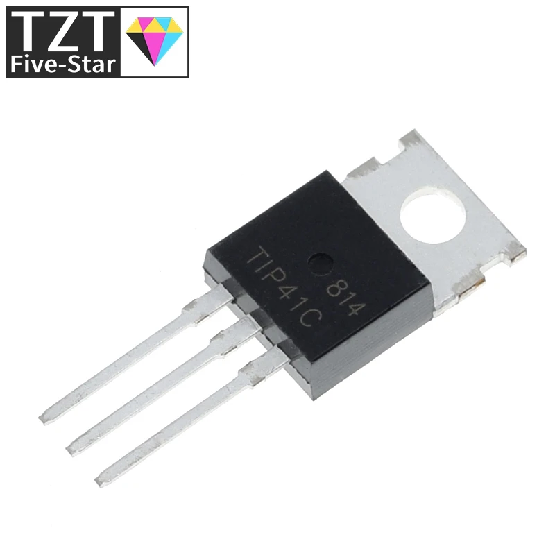 10/30 قطعة TIP41C TIP41 وحدة منظم الجهد