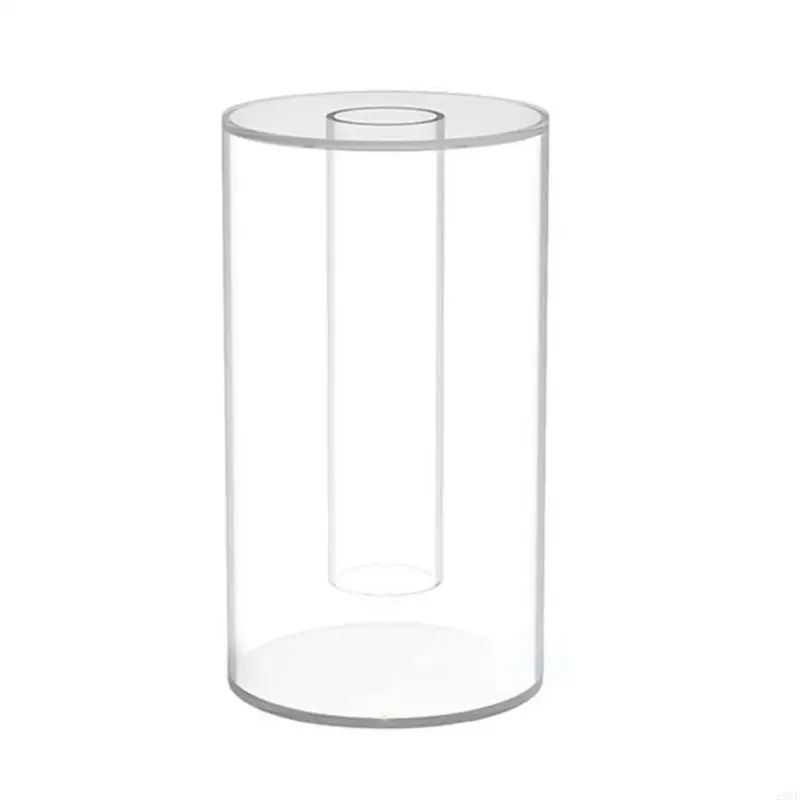 

2025 New Hair Accessory Box Round Hairband Display Case Acrylic Texture for Storage Use
