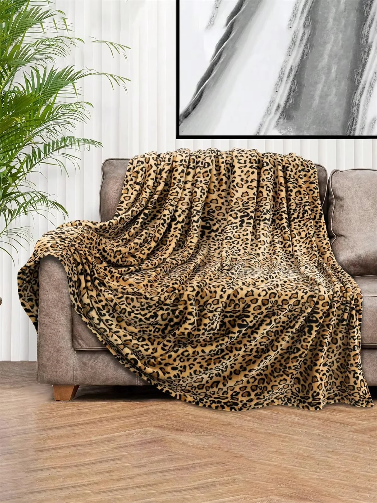 All-Season Comfort Blanket - Ultra Soft & Cozy Throw for Sofa, Bed, Travel, and Office, Perfect for Everyone