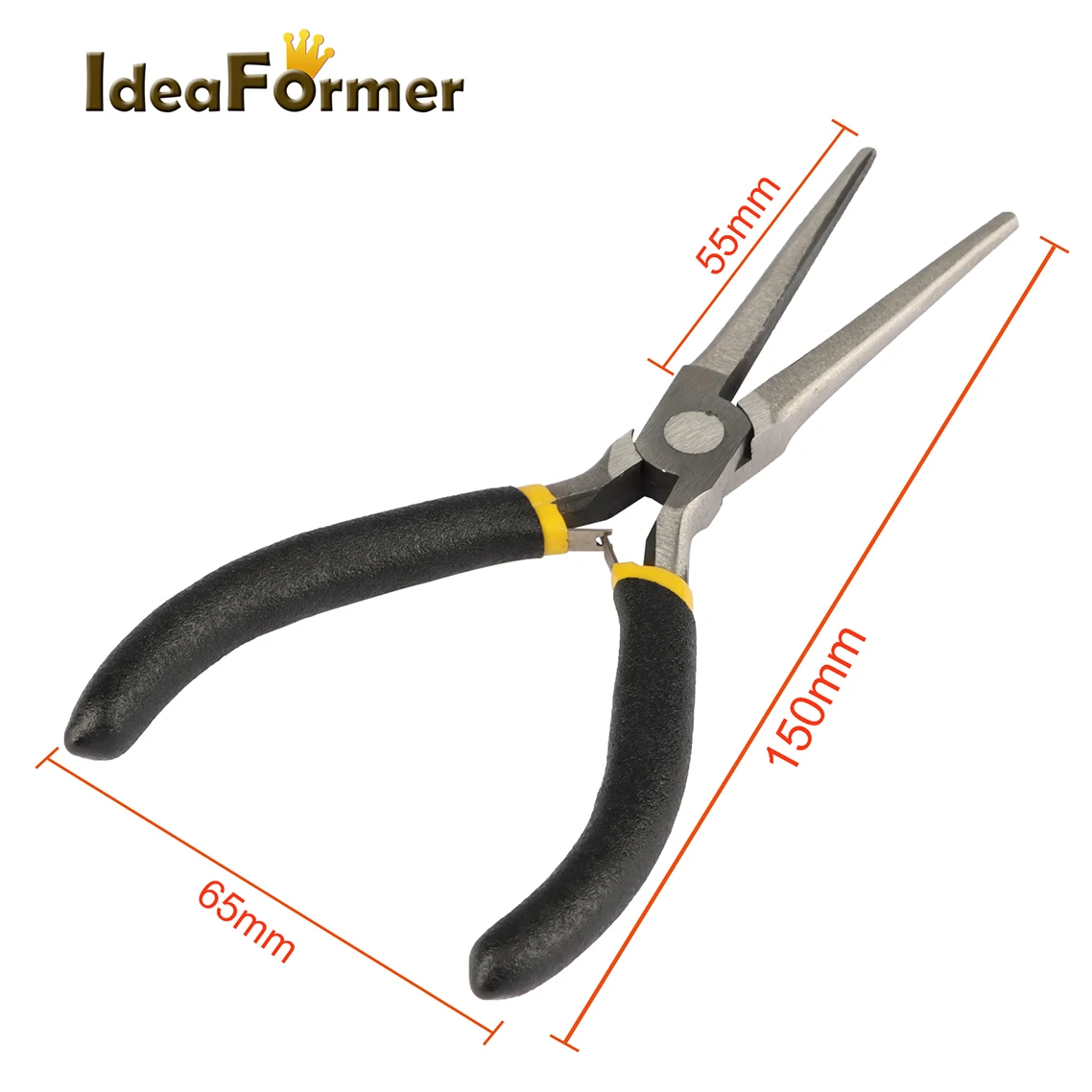 1 Piece Multifunctional Hand Tools High-carbon Steel Needle Nose Pliers PVC Dipped Handle DIY Equipment Pliers 3d Printer Parts