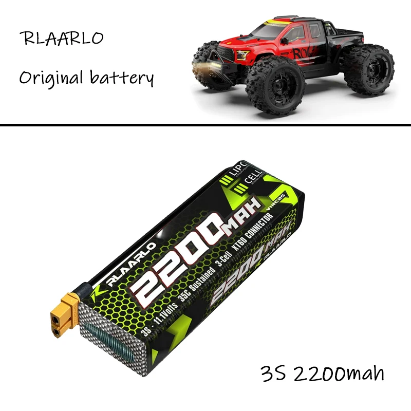 Rlaarlo Gladiator batteria originale 3s Rc elettrico Brushless 4x4 accessori per veicoli fuoristrada