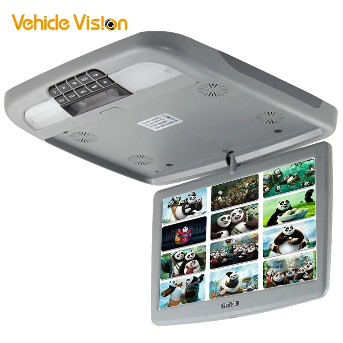 

Автомобильный потолочный монитор ISO Factory 9 дюймов MP5 с USB и SD для автобусов, туристических автобусов и домов на колесах – развлекательная система