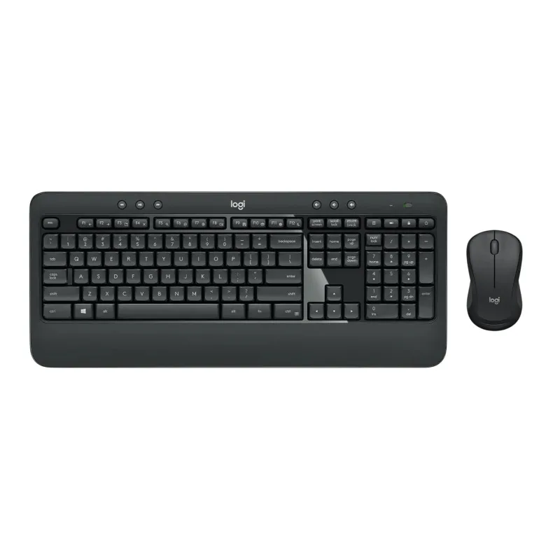 

Logitech MK540 Wireless Keyboard & Mouse Combo - Full-Size Ergonomic Set for Office, PC, Laptop, Home Workspace Typing