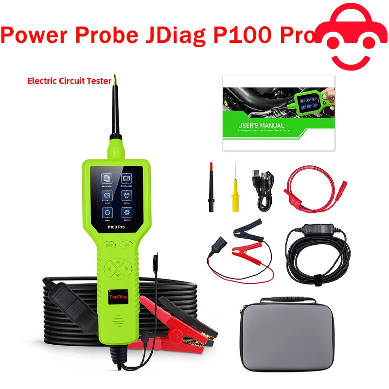 

Power Probe JDiag P100 Pro Car Circuit Analyzer Automotive Electric System Tool Injector Tester For Truck Motorcycle Tester 2024