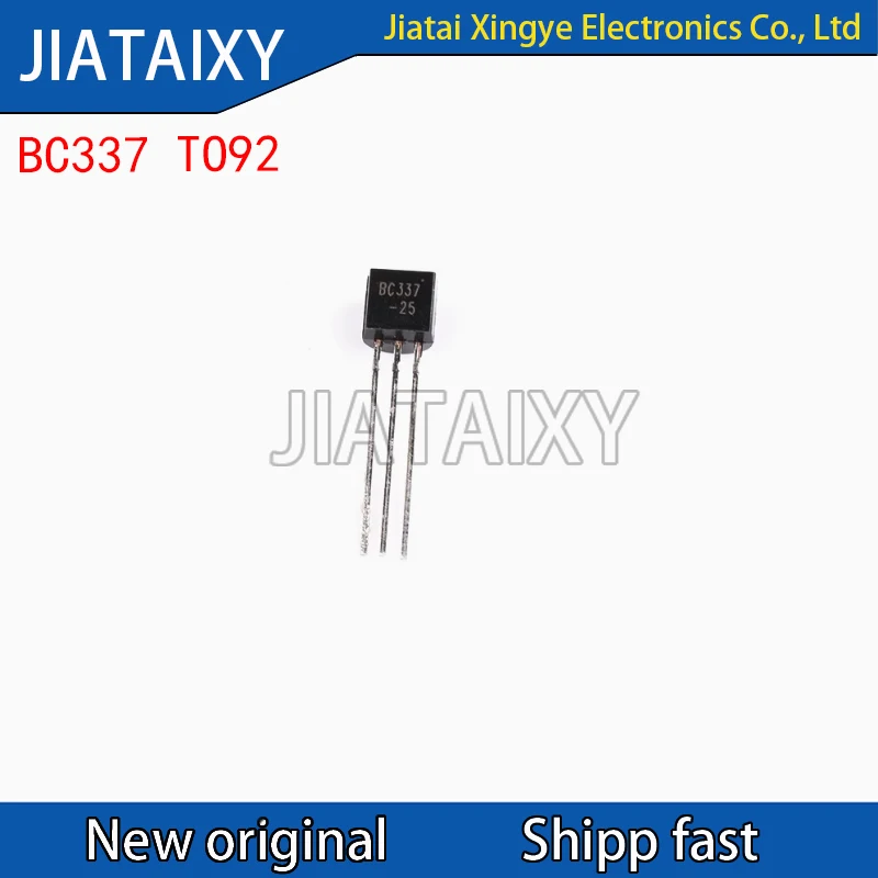 

50Pcs BC337 Transistor Kit TO92 NPN 45V 800MA Transistors Electronic kit