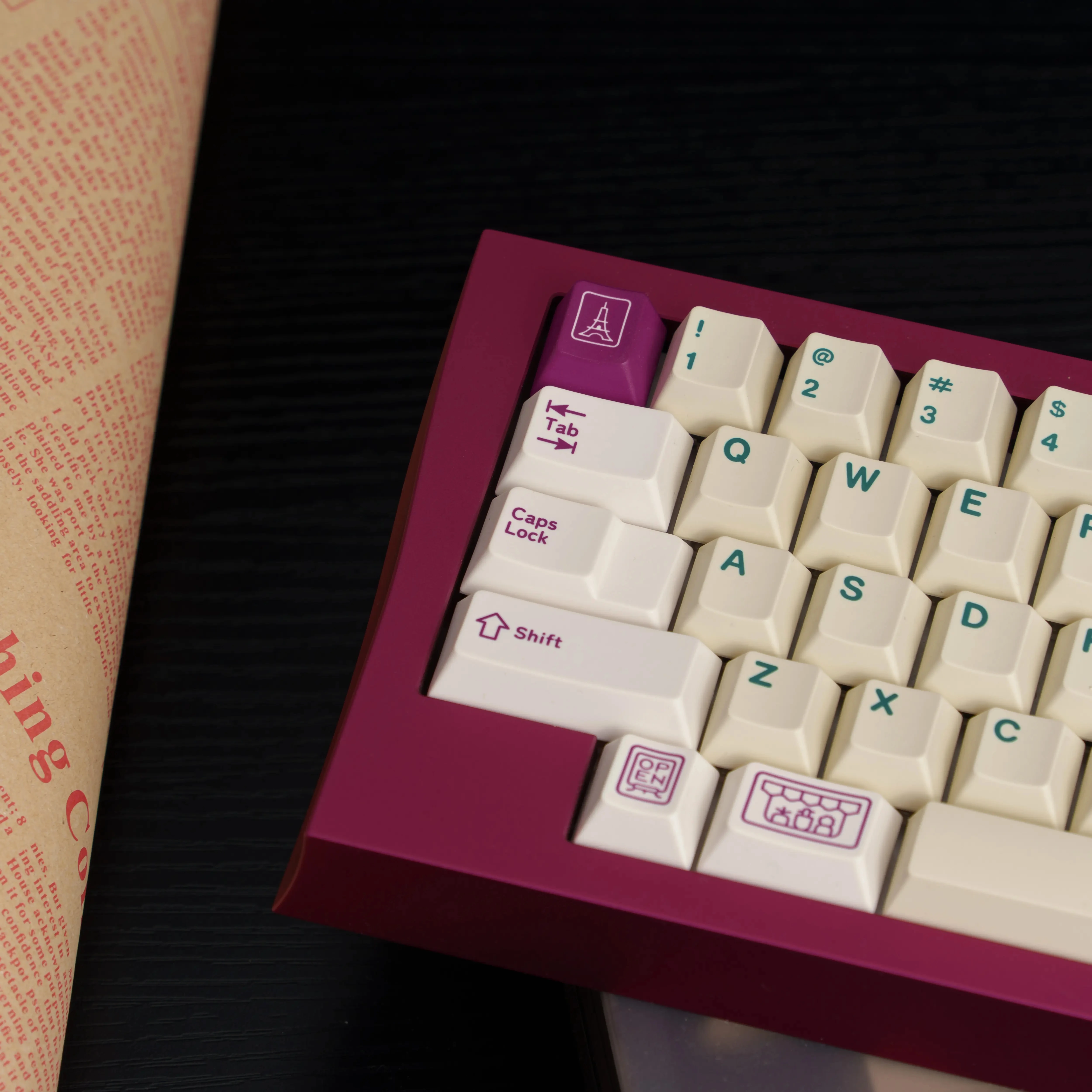 GMK Floriste Temático Cherry Profile KeyCaps 163pcs Teclado Mecânico Keycaps Ergonômico Universal Substituição KeyCap Acessório