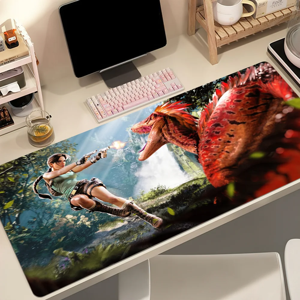 Tomb R-Raider L-Legacy of Atlantis Mouse Pad Non-slip Thickened MousePad Student Gaming Cushion Large Writing Lockedge Office