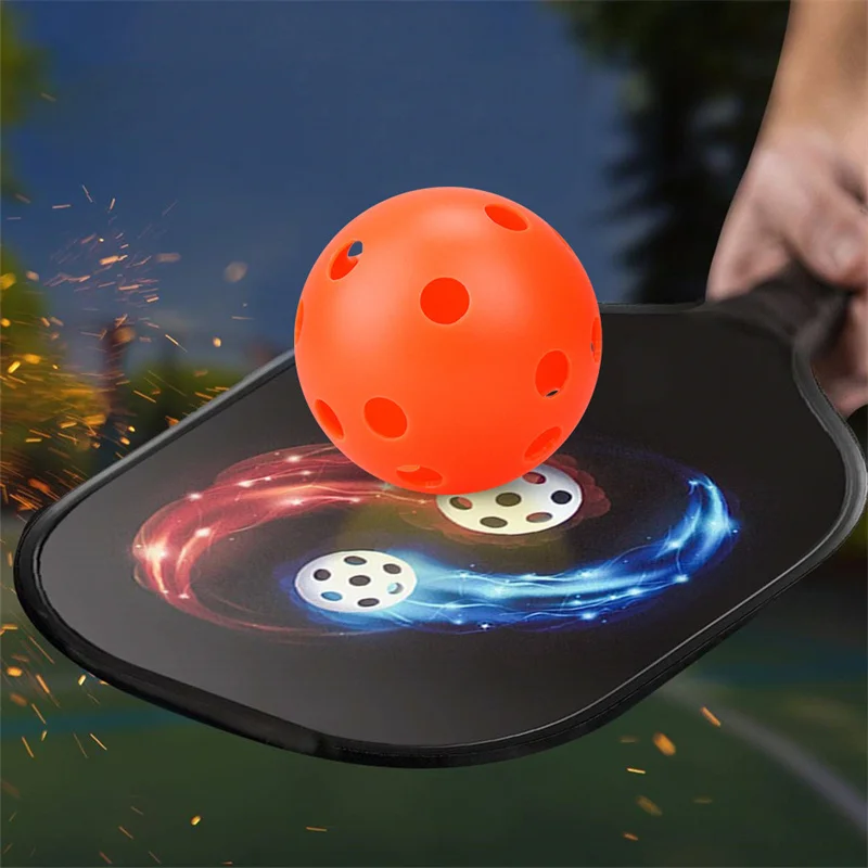 

72MM 26 Holes Floorball Stick Ball PE Plastic For Field Hockey Training Street Outdoor Sport Practice Ice Hockey Puck Equipment