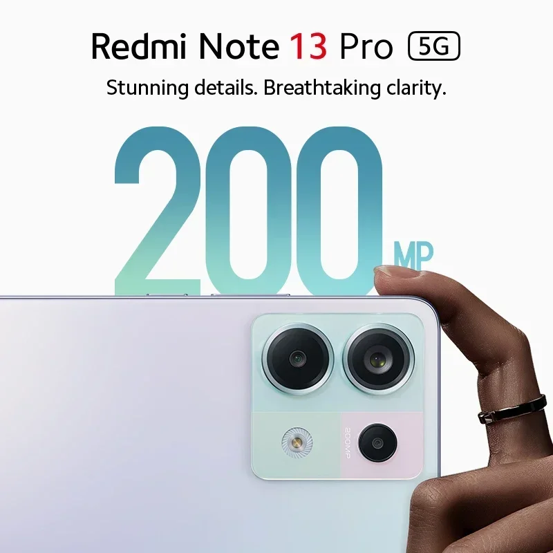 New Xiaomi Redmi Note 13 Pro 5G Smartphone 6.67\