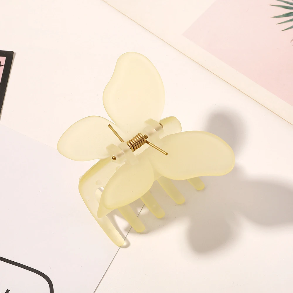 Frauen Kleine Schmetterling Haar Klaue Acryl Klaue Clip Mädchen Süße Haarnadel Krabben Haar Clips Chic Haar Clip Mode Haar Zubehör – Detail 31