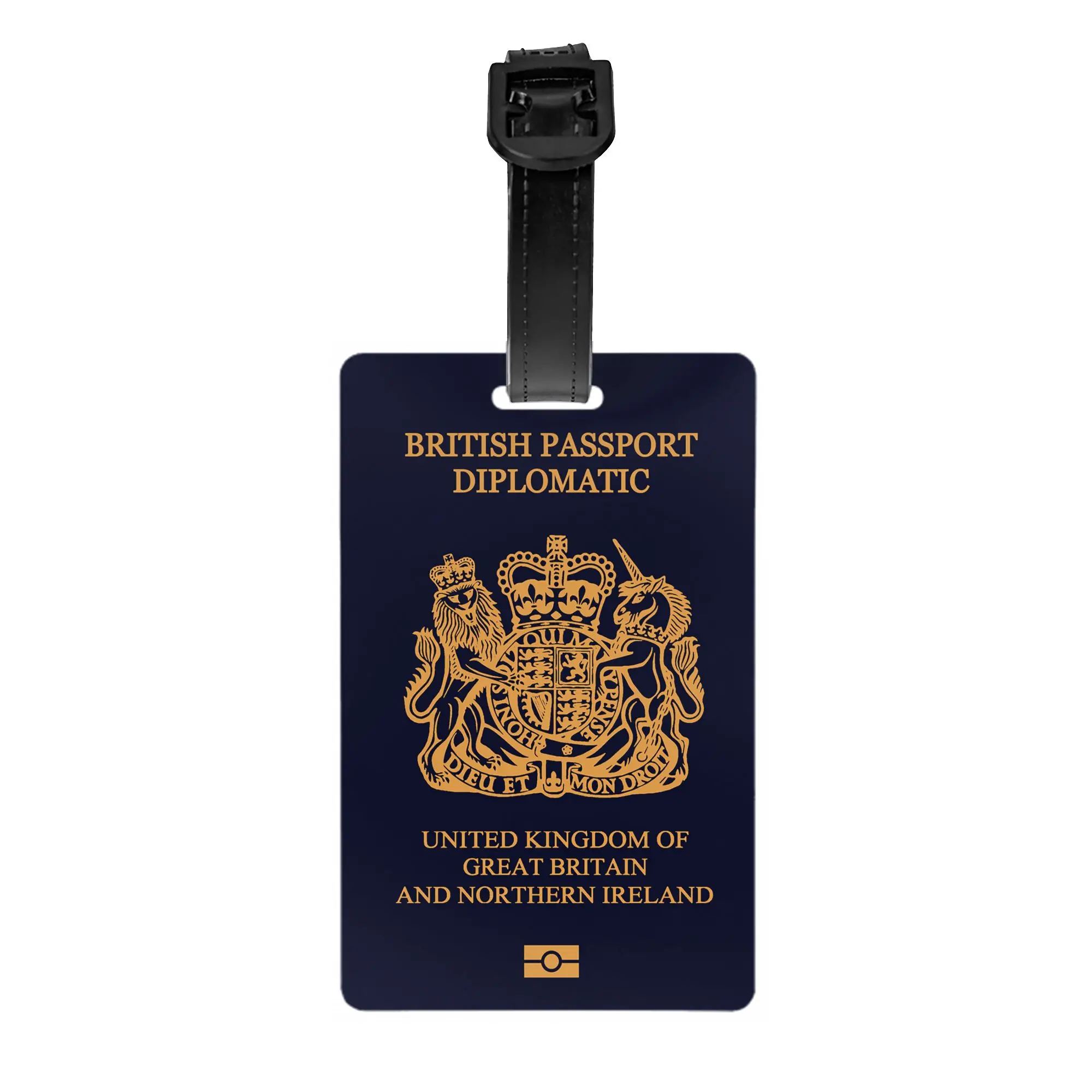 British passport 2020 Luggage Tag  Travel Bag Suitcase Privacy Cover ID Label