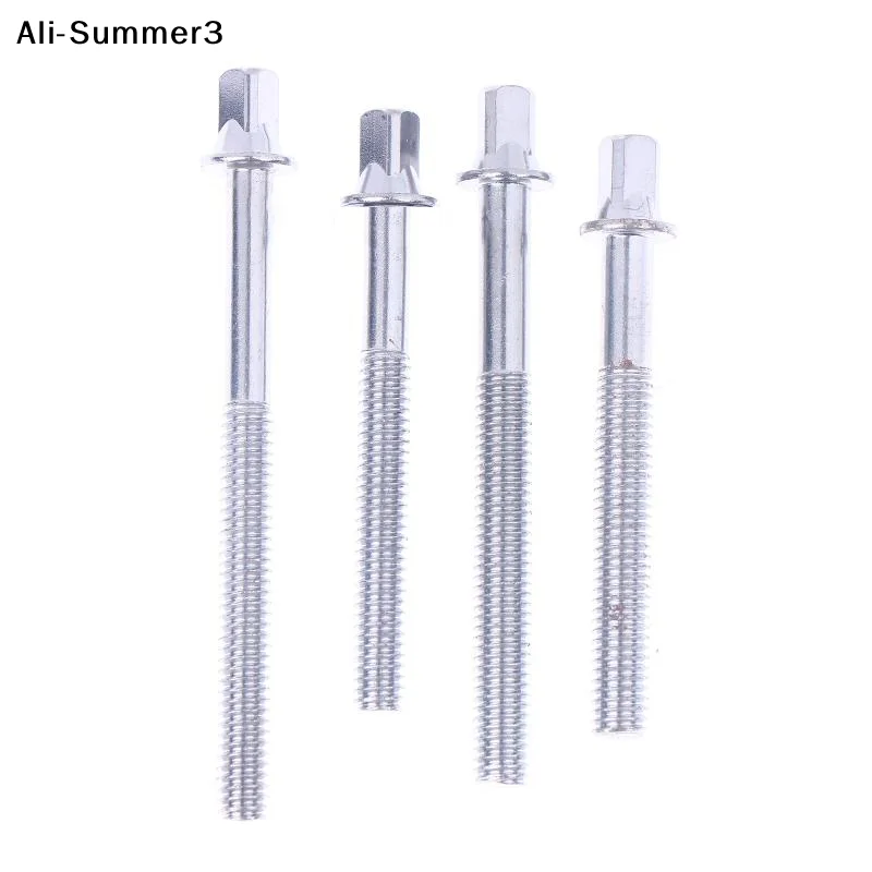 【Sy36】12Pcs Drum Tension Rods Drum Lug Bolts Strong Drum Screw 5/6mm W/ Washers Drum Lug Screws Drum Screw For Jazz Drums Repair