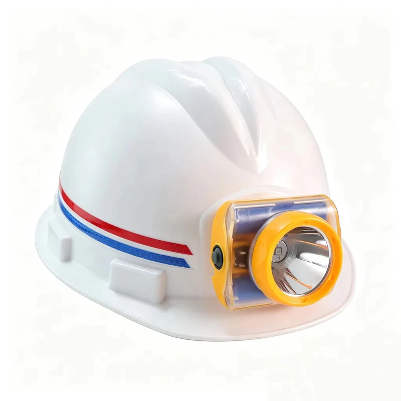 KL5.2LM New Cordless LED Mining Headlamp Safety Miner Cap Lamp With Strobe Light For Fishing Camping