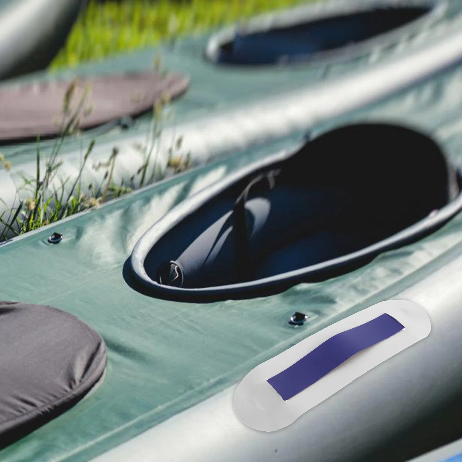 

2pcs Pvc Strap Handle Replacement: Ergonomic Design For Comfort Stability Easy Install Universal Fit Inflatable Kayak Canoe Sup