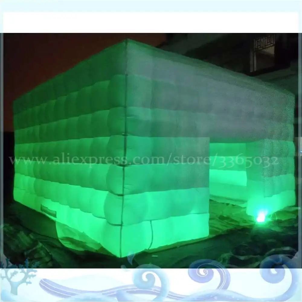 Cabina fotografica gonfiabile portatile/Tenda cubica gonfiabile/Corta fotografica gonfiabile a LED