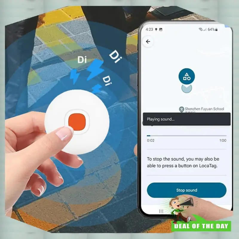 

24-часовая доставка Google Find My Device для Android Airtag Tracker Smart Tag Bluetooth Search Locator Tracking Finder