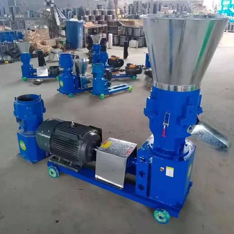 2026-Electricity Animal Chicken Cow Horse Feed Pellet Making Machine Pelletizer  Pellet Machine Wood Pellet Machine