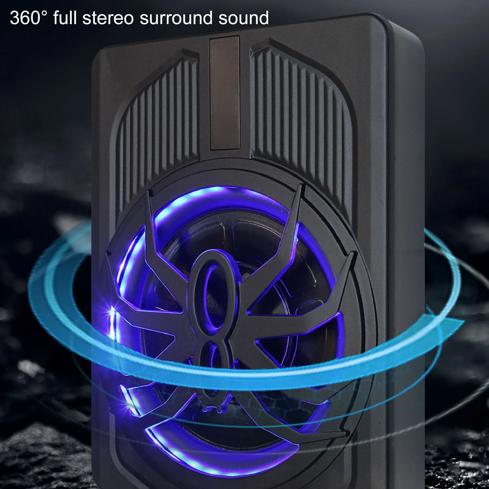Slim Underseat Powered Car Subwoofer 10in 800W with LED Atmosphere Light Excellent Heat Dissipation Performance