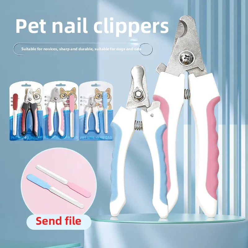 

Dog nail scissors artifact Golden hair scissors special set Dog polisher scissors artifact for cats and dogs