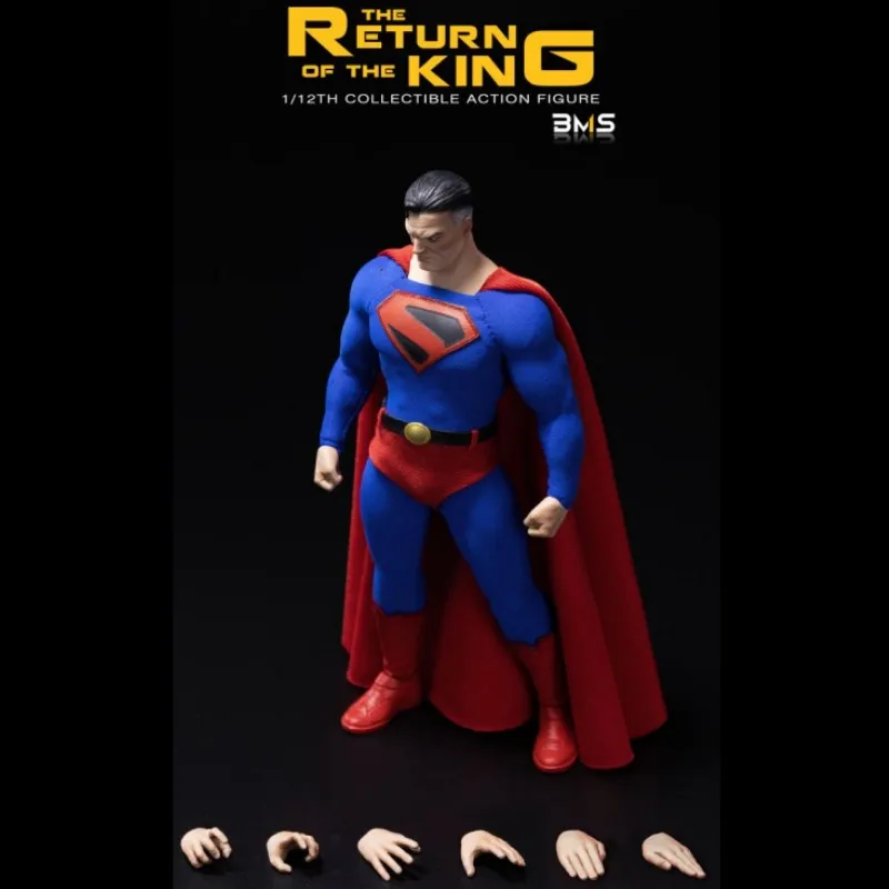 

2023 New VTOYS X BMS Super Man Bs03001 The Return of The King 1/12 Action Figrue Anime Model Toys Gifts