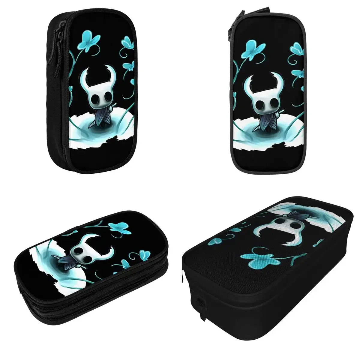 

Hollow Knight Pencil Case Ghost Game Pencil Pouch Pen Holder for Girl Boy Big Capacity Bag School Supplies Zipper Stationery