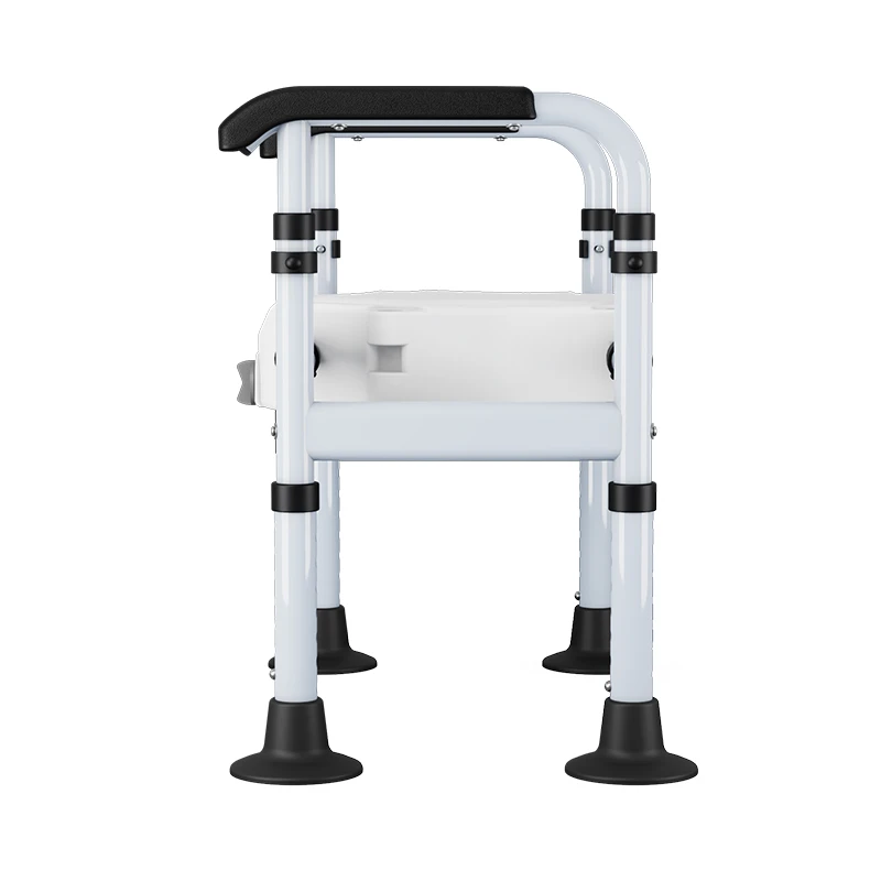 قضبان إمساك مقعد المرحاض المرتفعة من الفولاذ المقاوم للصدأ، قضيب مساعدة مقاوم للصدأ لمعدات سلامة الحمام لكبار السن #3