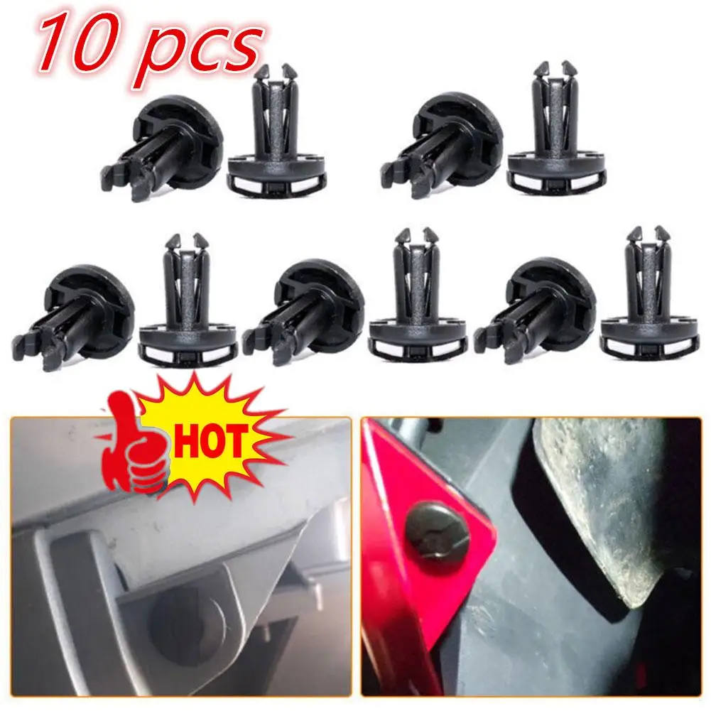 10pcs Motorcycle Scooter Screw Rivets Clips Accessories 90683-gaz-003 for Honda Motorcycle Nc 700k Princess Joy 100 Jiaying 125