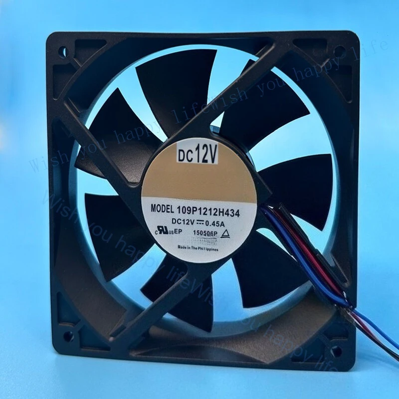 LL For Sanyo 109P1212H434 Chassis Industrial Cooling Fan Mute 12V 0.45A 3-Pin 12025
