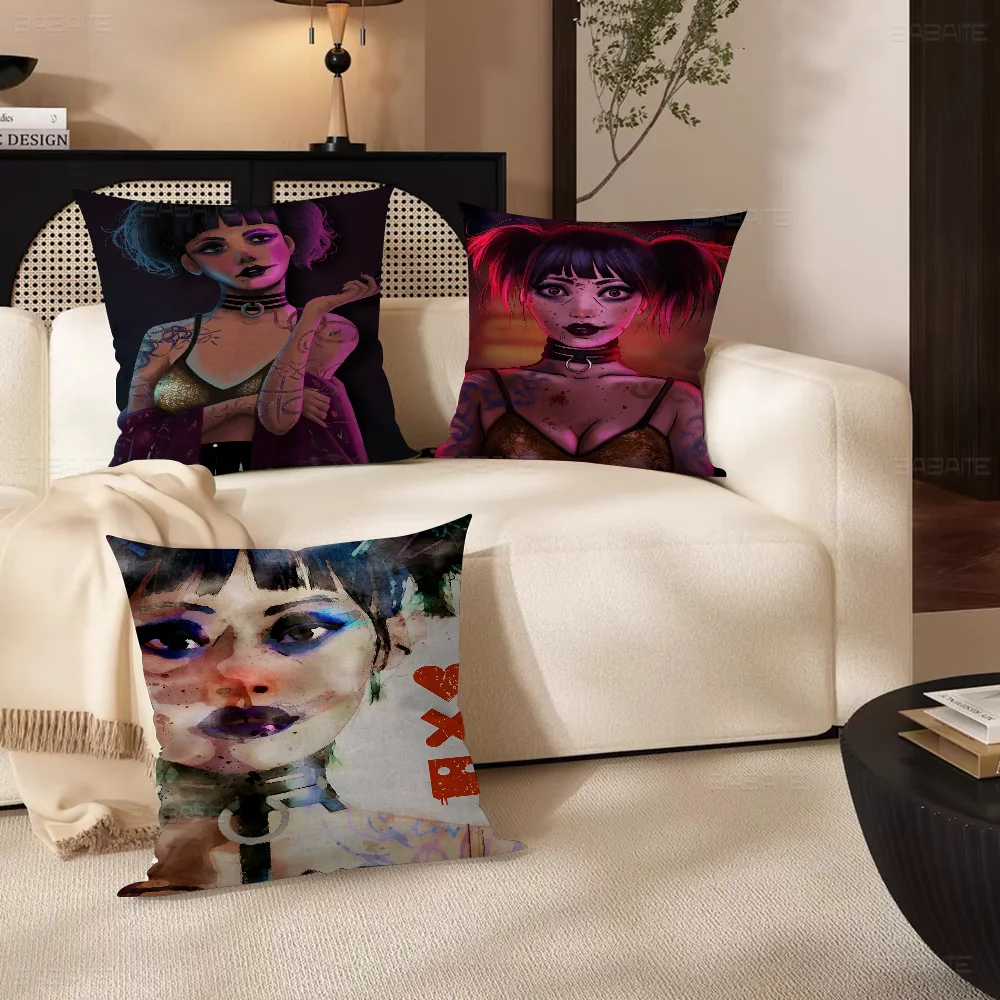 The Witness Girl Pillow Cover Design Cushion Cover Decor Holiday Decorati