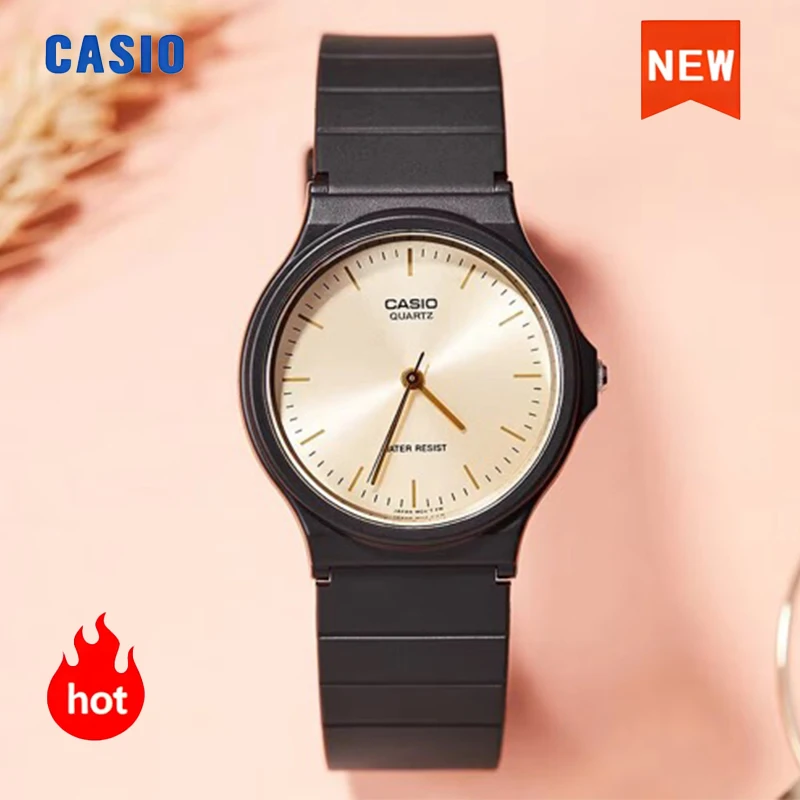 

Casio Men Watch Business Simple Unisex Quartz Watch Resin Strap 30M Water Resistant Male Watches