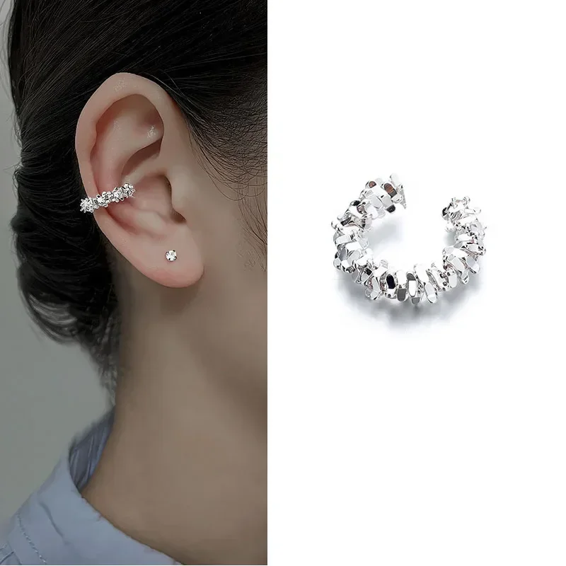 Hot 1 Pcs Irregular Star Clip Earrings For Women – Only .99!